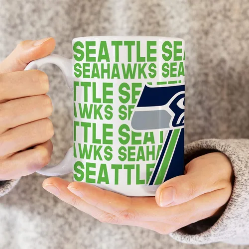 Vista 38 de Rico Industries NFL Football San Francisco 49ers - Taza de café de cerámica blanca de 15 onzas para fanáticos de la NFL