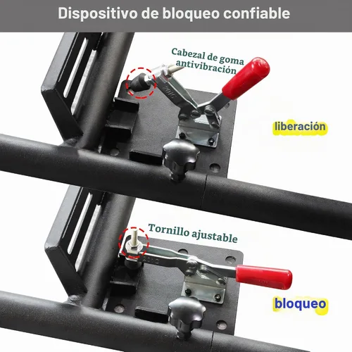 Vista 6 de Escalera universal giratoria de 45 pulgadas para puerta trasera