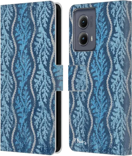 Vista 19 de Head Case Designs Funda de piel con licencia oficial de Paul Brent Agate Mermaid Coastal para Motorola Edge (2024)