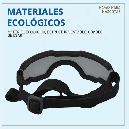 Vista 4 de Gafas de sol para perros pequeños, gafas para perros con correa ajustable, protección UV, adecuadas para perros pequeños Estilo liso-Multicolor