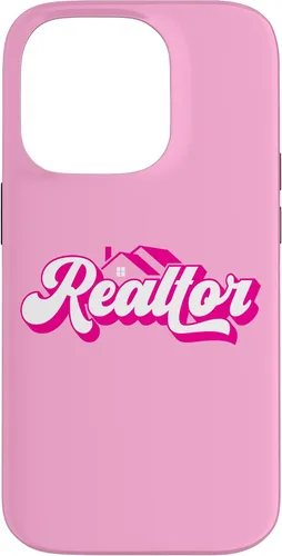 Vista 17 de iPhone 12 Pro Max Agente de Bienes Raíces Mujer Rosa Caso