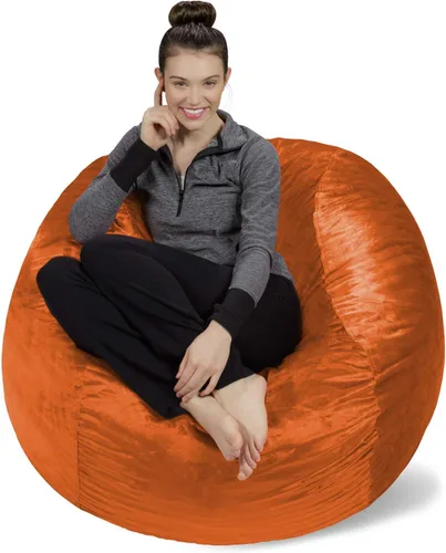 Vista 52 de [Usado] Sofa Sack Funda para Silla Puff Solo la Funda, para Adultos y Niños, Sin Relleno, Cómoda y Esponjosa, Funda de Repuesto para Silla Puff