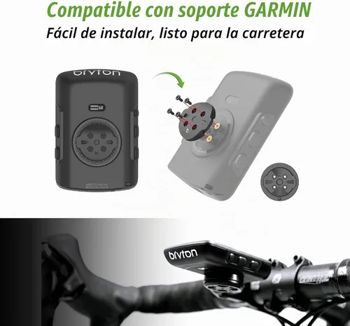 Vista 5 de Bryton Rider 650 - Pantalla táctil LCD a color de 2.8 pulgadas, GPS para bicicleta/ciclismo, mapa precargado de EE. UU., compatible con radar