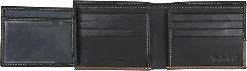 Vista 47 de Timberland Men's Leather Passcase Bifold Wallet Hybrid
