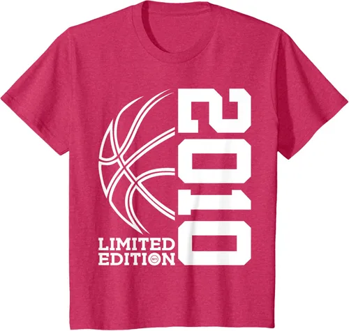 Vista 52 de Camiseta de baloncesto de 13 cumpleaños edición limitada 2010, Negro