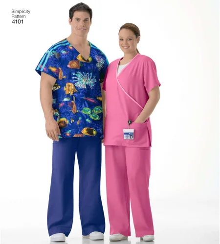 Vista 5 de Simplicity Patrón de costura fácil de coser para hombres y mujeres, tallas S-L