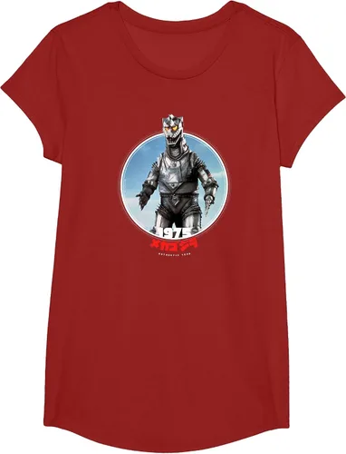 Vista 40 de Godzilla Mechagodzilla 1975 Icons of Toho T-Shirt Asphalt Grey