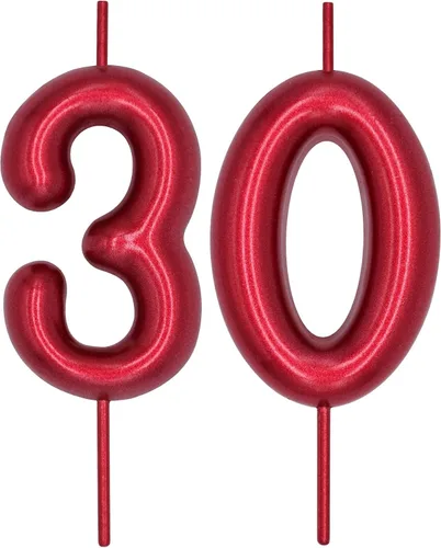 Vista 72 de DERVENTA Vela con números de 2.36 pulgadas, decoración perfecta para cumpleaños, brunch, postre, pastel, 1 pieza (número 0 rosa)