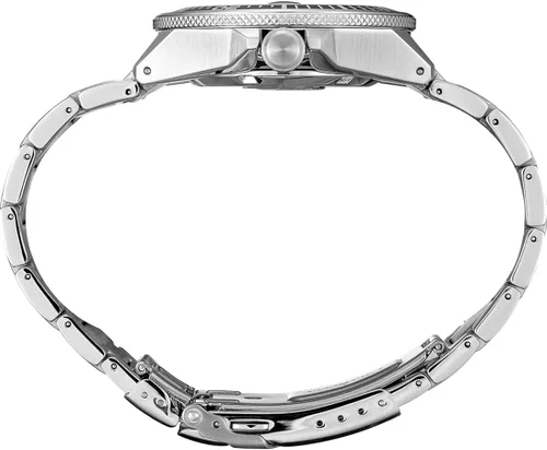 Vista 2 de SEIKO SRPE33 Prospex Reloj Hombre Tono Plateado 1.732 in Acero Inoxidable, Azul, Azul, Buzo