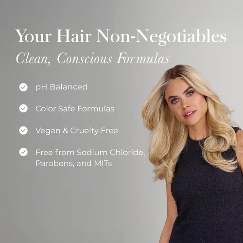 Vista 3 de Jon Renau Desenredante suave HD, spray desenredante sin enjuague para pelucas sintéticas y extensiones de cabello, spray desenredante reductor