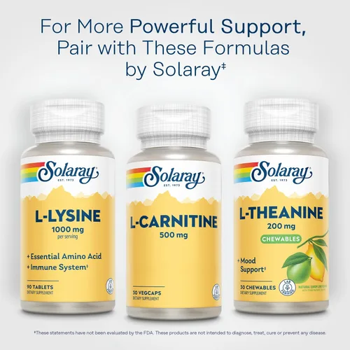 Vista 7 de SOLARAY L-Carnitina 500 mg