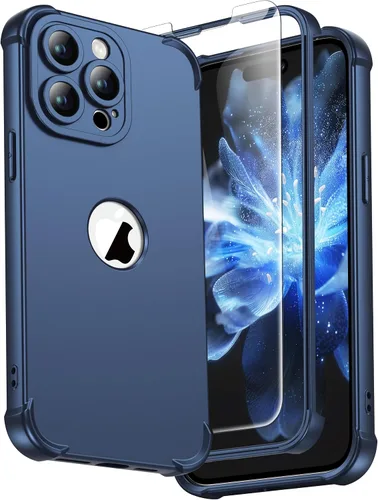 Vista 83 de ORETECH Funda para iPhone 11, con [2 protectores de pantalla de vidrio templado] [prueba de caídas de grado militar de 10 pies]