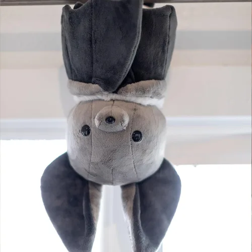 Vista 7 de Bellzi Bat - Lindo juguete de peluche – Adorable juguete de peluche suave de murciélago y regalos – Regalo perfecto para todas las edades – Batti