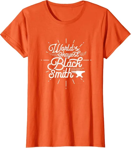 Vista 53 de Blacksmith Blacksmithing Forge Metalsmith Forging T-Shirt Asphalt Grey
