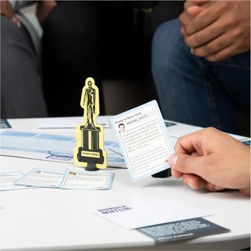 Vista 6 de The Office TV Show - Juego de mesa retro para adultos