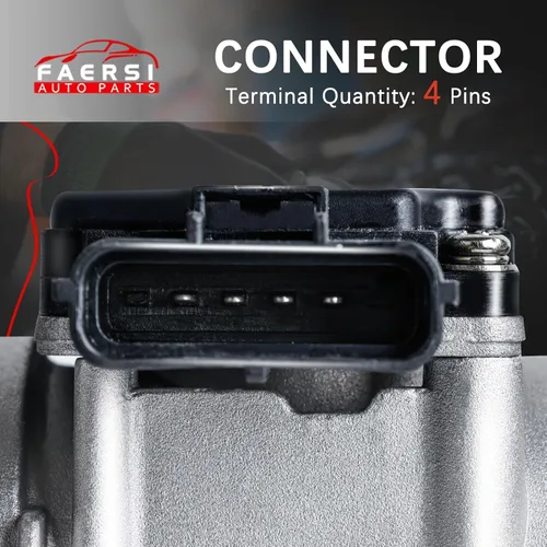 Vista 168 de Medidor de sensor de flujo de aire masivo MAF compatible con Ford con E-150 4.6L, 5.4L 2004-2014, para Ford E-150 Club Wagon 5.4L Reemplazo