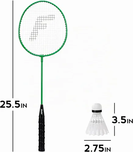 Vista 3 de Franklin Sports Badminton Racket + Birdie Set - Replacement Badminton Equipment for Kids + Adults - 2 Player - 4 Player Badminton Racket Sets