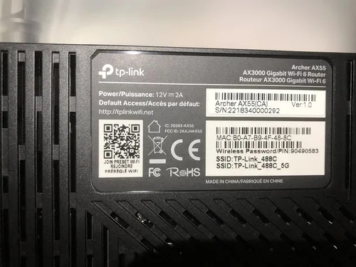 Vista 7 de TP-Link Router de doble banda AX3000 Wi-Fi 6 Archer AX55 Enrutador de Internet Gigabit inalámbrico para el hogar Compatible con EasyMesh