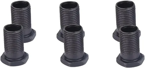 Vista 6 de 3 pares de clavijas de guitarra, 3L 3R negro cerrado de aleación de zinc cabezales de máquina para guitarra folk/eléctrica accesorios de actuación