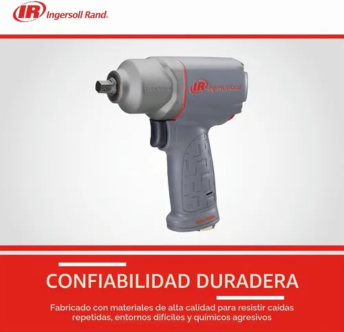 Vista 4 de Ingersoll Rand 2115PTiMAX 3/8" Tipo de Pin, Llave de Impacto de Grado Industrial