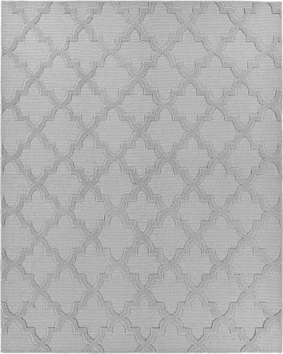 Vista 11 de Alfombra de Área Garland Rug Quatro Negra de 3' x 5' con Diseño de Enrejado Cut-Loop - Suave, Cómoda, Elegante y Económica en un Hermoso Color Negro