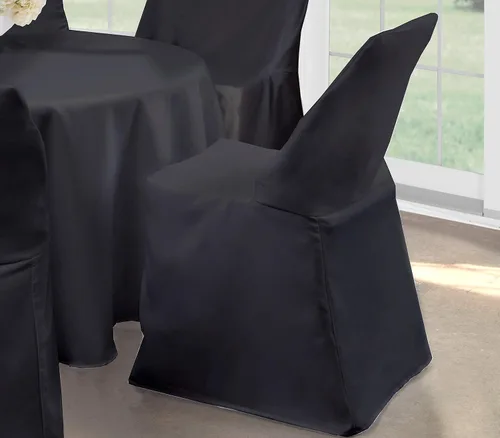 Vista 2 de Bed Maker's Levinsohn - Funda plegable para silla, 32 pulgadas x 18 pulgadas, color negro