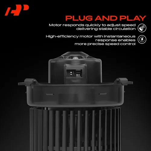 Vista 4 de A-Premium Motor soplador de calentador de HVAC delantero compatible con Nissan NV200 2013-2021 - Reemplazar # 27226-3LM0A, 27226-9SH0C