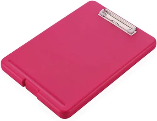 Vista 7 de Carpeta de archivos de plástico para almacenamiento en portapapeles, caja de archivos, carpeta de documentos, portapapeles, organizador de archivos