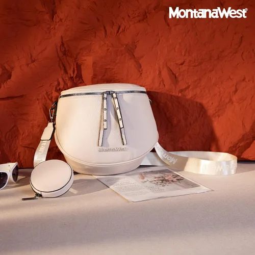 Vista 8 de Montana West Bolsos grandes cruzados para mujeres, bolso de cintura con bandolera ajustable