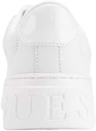 Vista 3 de GUESS US Cleva Logo - Tenis bajos para mujer, Wht Floral