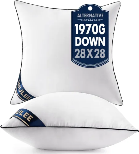 Vista 10 de MIULEE - Inserto de almohada de 14 x 36 pulgadas, almohada decorativa lumbar rellena de alternativa a plumón, inserto de relleno de almohada premium