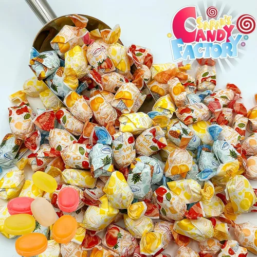 Vista 7 de Caramelo duro relleno de frutas 1.5 libras aproximadamente 90 piezas