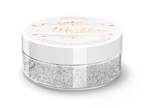 Vista 135 de MARBLERS Polvo de mica natural grueso [perla azul acero] 0.11 onzas (0.11 oz) altamente pigmentado no tóxico, vegano, libre de crueldad animal