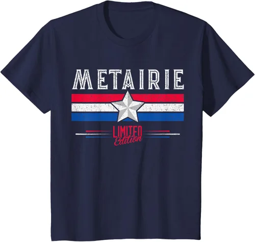 Vista 27 de Metairie - Camiseta retro vintage para mujer y niño