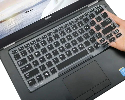 CaseBuy Funda de teclado para Dell Latitude 5480 5490 5491 7490 7480 14 pulgadas portátil, Dell 3340 E3340 E5490 E5491 E5450 E5470 E5470 E7470 E7480