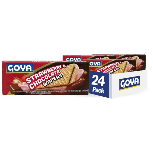Vista 5 de Goya Foods Obleas de chocolate, 4.94 onzas (paquete de 24)
