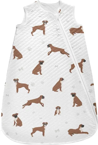 Vista 26 de vvfelixl Saco de dormir para bebé, diseño de dinosaurios, divertido y brillante, para bebés de 0 a 6 meses