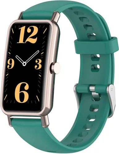 Vista 17 de Senter Banda de liberación rápida de silicona suave de 0.630 in para Huawei Watch Fit Mini Smart Watch