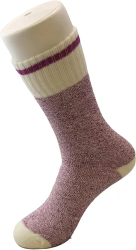 Vista 6 de 3 pares de calcetines para botas de mujer para todo tipo de clima, mezcla de calcetines