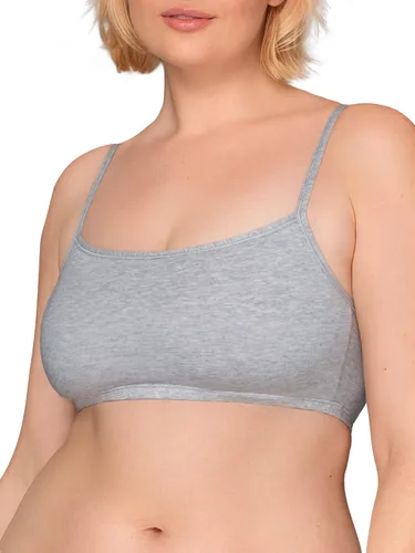 Vista 5 de Fruit of the Loom Women's Spaghetti Strap Cotton Pullover Sports Bra Value Pack