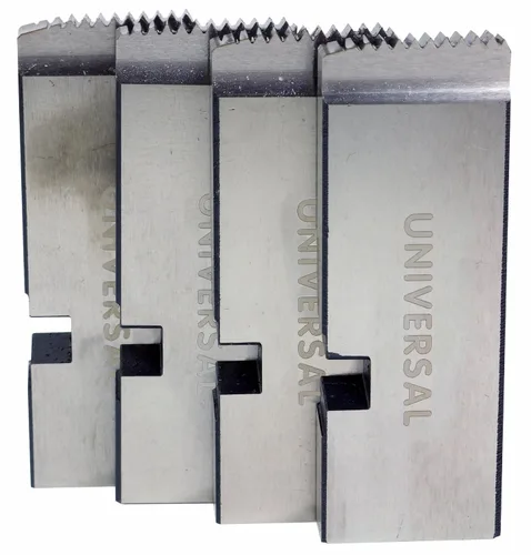 Vista 2 de Toledo Pipe 47770 - Troqueles universales HSS RH NPT de 1 a 2 pulgadas para cabezal RIDGID® 811A 815A