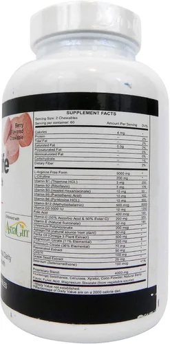 Vista 2 de Health Guardian CardioForLife 60 tabletas masticables - Berry