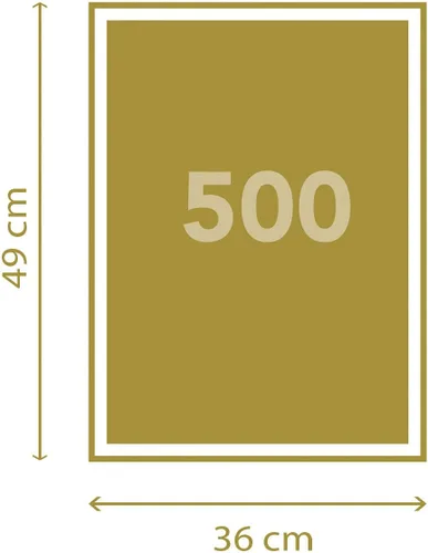 Vista 3 de Clementoni - 35088 - Rompecabezas de Batman - Hecho en Italia - Rompecabezas para adultos 500 piezas