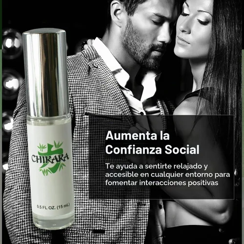 Vista 5 de Chikara - Colonia de feromonas para hombre Spray de larga duración 0.5 fl oz Paquete de 1