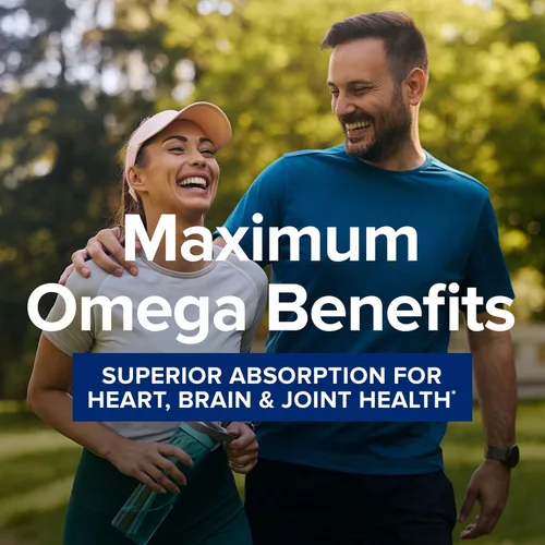 Vista 4 de GNC Suplemento de aceite de krill de triple fuerza, 220 mg EPA y DHA Omega 3, apoya la salud del corazón, el cerebro y las articulaciones, absorción