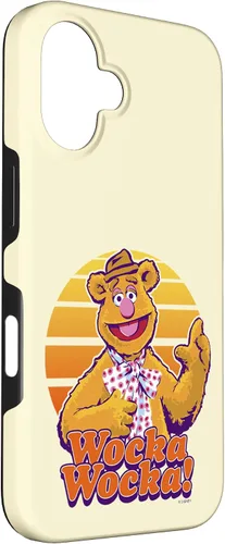 Vista 3 de Funda para iPhone 16 Disney The Muppets Fozzie Bear Wocka Wocka Retrato