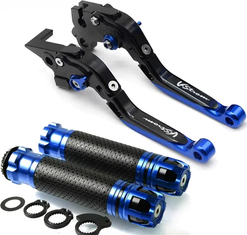 Vista 9 de for Suzuki V-Strom 2002-2016 2015 2014 20132 012 2011 2010 V-Strom Motorcycle Brake Handle Adjustable Brake Clutch Lever Handbar (Color : 1)