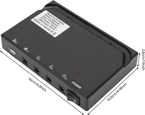 Vista 2 de Solar Generator with Fan & Light, Portable Solar Panel Kit for Outdoor Camp