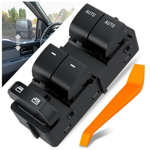 Vista 40 de Nilight Power Master - Interruptor de Ventana Compatible con Ford F-150 2004 2005 2006 2007 2008, Expedition 2003-2006, Crown Victoria y Mercury