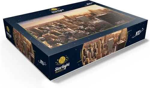 Vista 3 de MyPuzzle Skyline - Nueva York - Rompecabezas prémium de 100 piezas para adultos